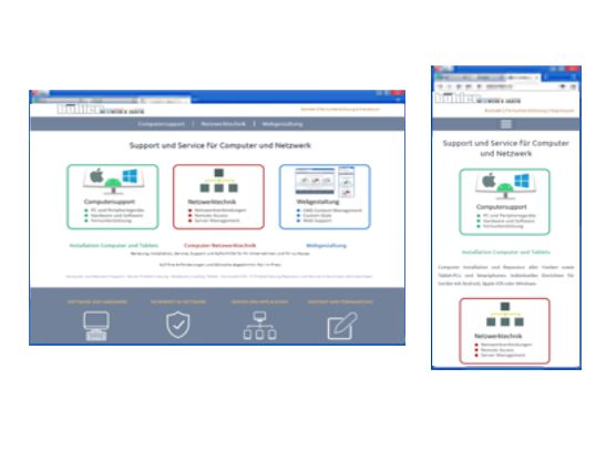 Webdesign / Webgestaltung
